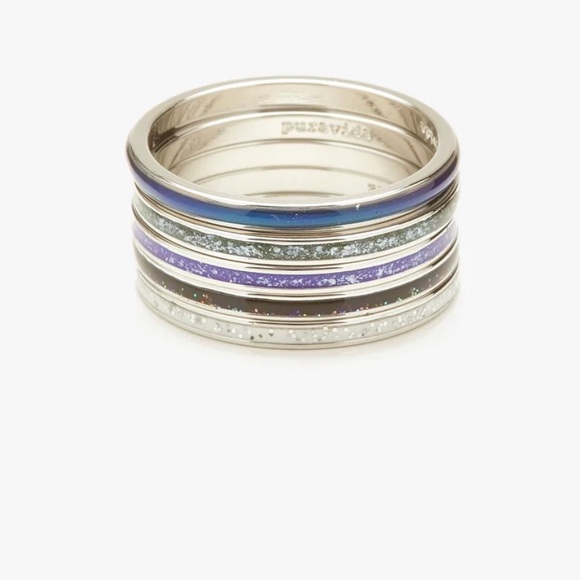 NWOT Pura Vida Fall Fling ring stack size 7 - Picture 1 of 5
